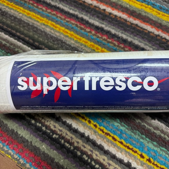 NWT* Graham & Brown 20-727 Athena Wallpaper, White/Gold - Picture 6 of 8